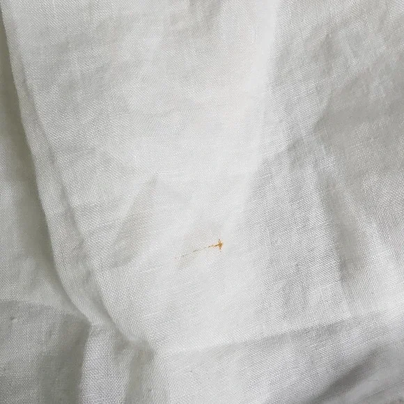 Ralph Lauren Womens Off White Tiered Skirt Stretch Waist Cotton Flow  Boho Sz.10 - Picture 6 of 7